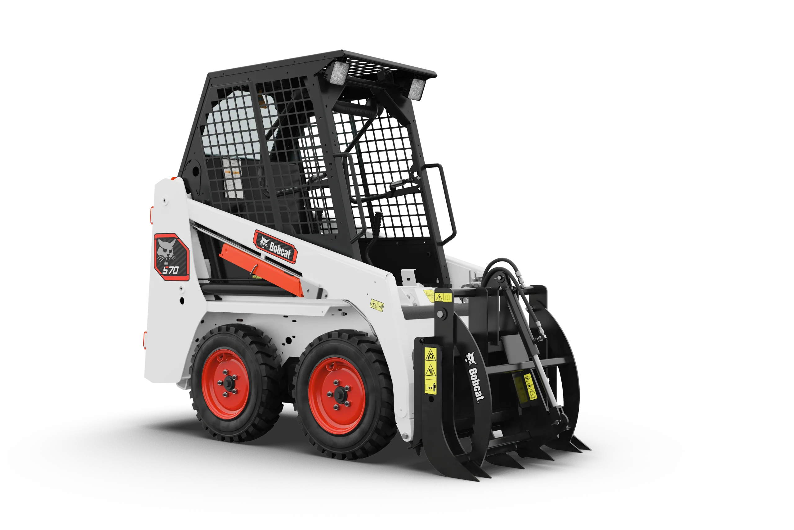 Bobcat S70 mini skid steer available for rental in San Diego